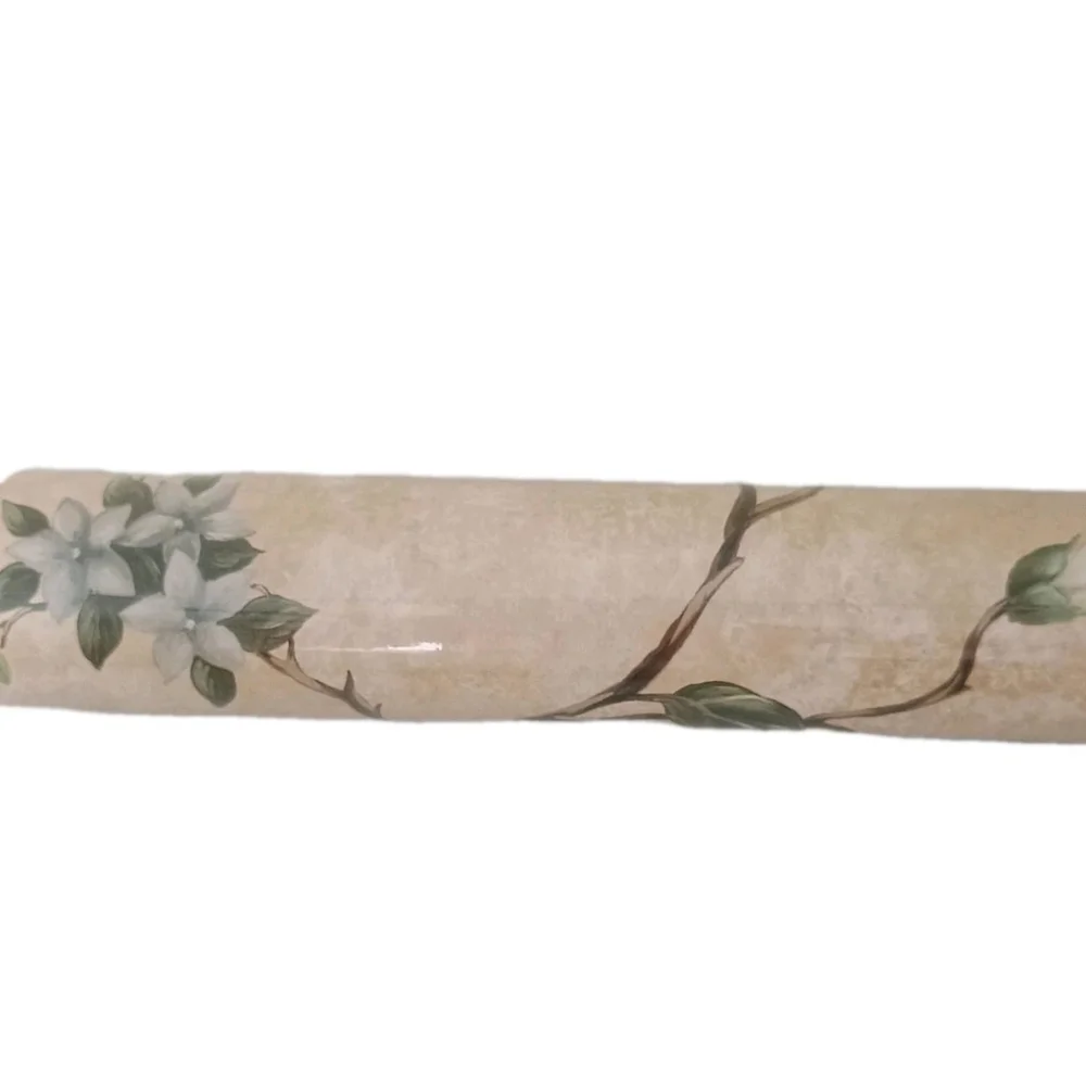 NOS 2 Rolls Birge Wallpaper Imperial 1S 56.08 Sq Ft Prepasted Floral